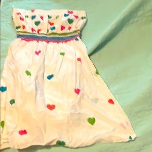 Colorful heart dress